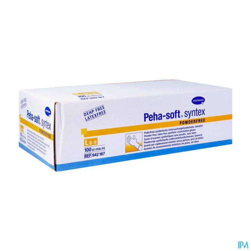 Peha Soft Handschoen Syntex Pdrvrij l 100 9421671