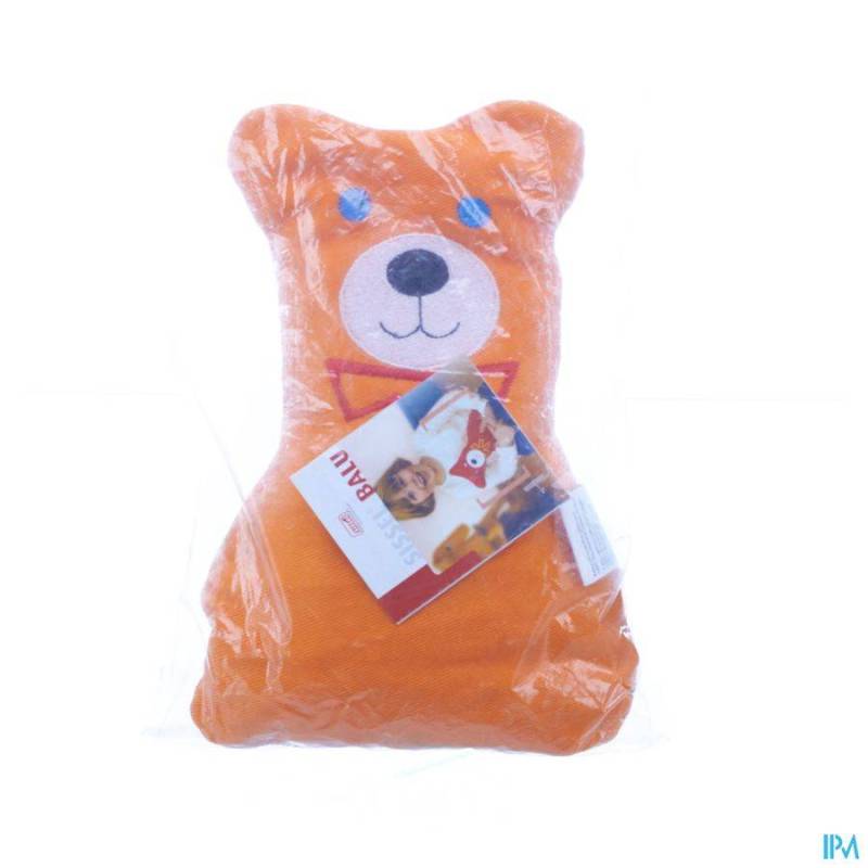 SISSEL BALU COUSSIN CHAUFFANT ENFANT ORANGE