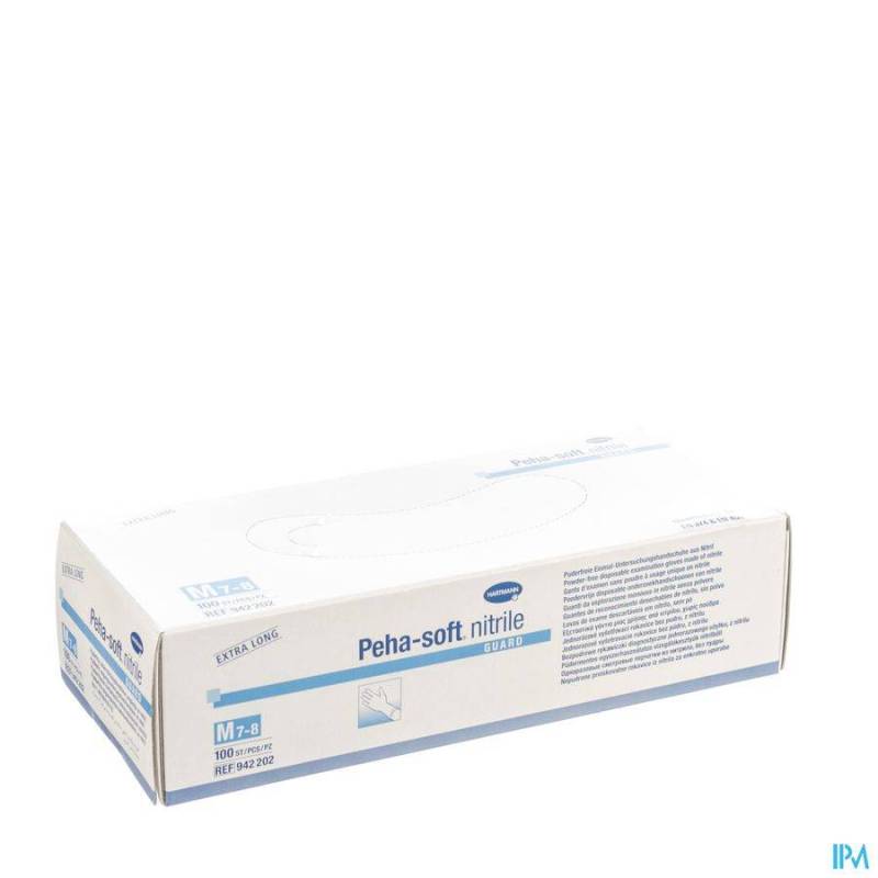 Peha Soft Handschoen Nitrile Guard M 100 9422021