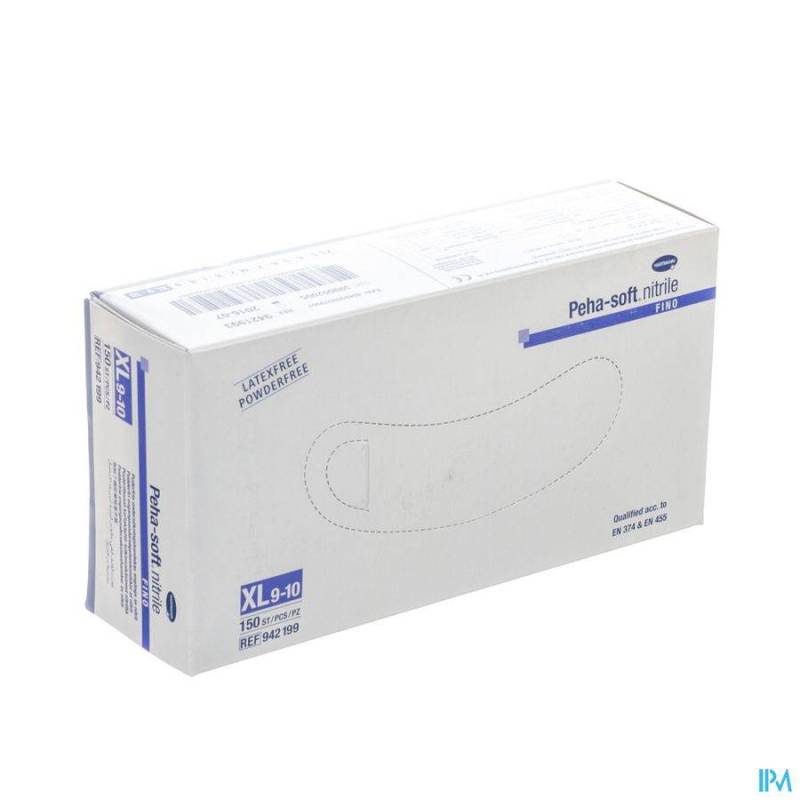 Peha Soft Handschoen Nitrile Fino Xl 150 9421994