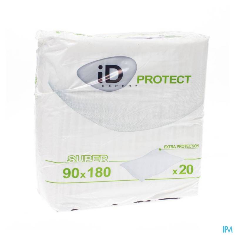 iD Expert Protect Super Onderlegger - 90x180cm - 20 Stuks