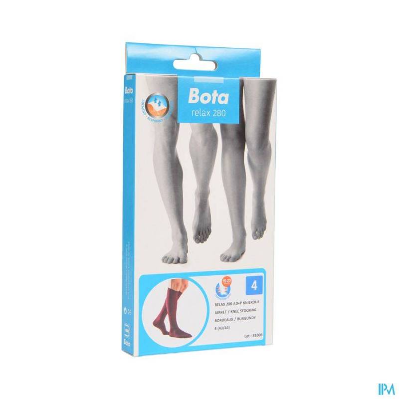 Bota Relax 280 Korte Kous Bordx N4