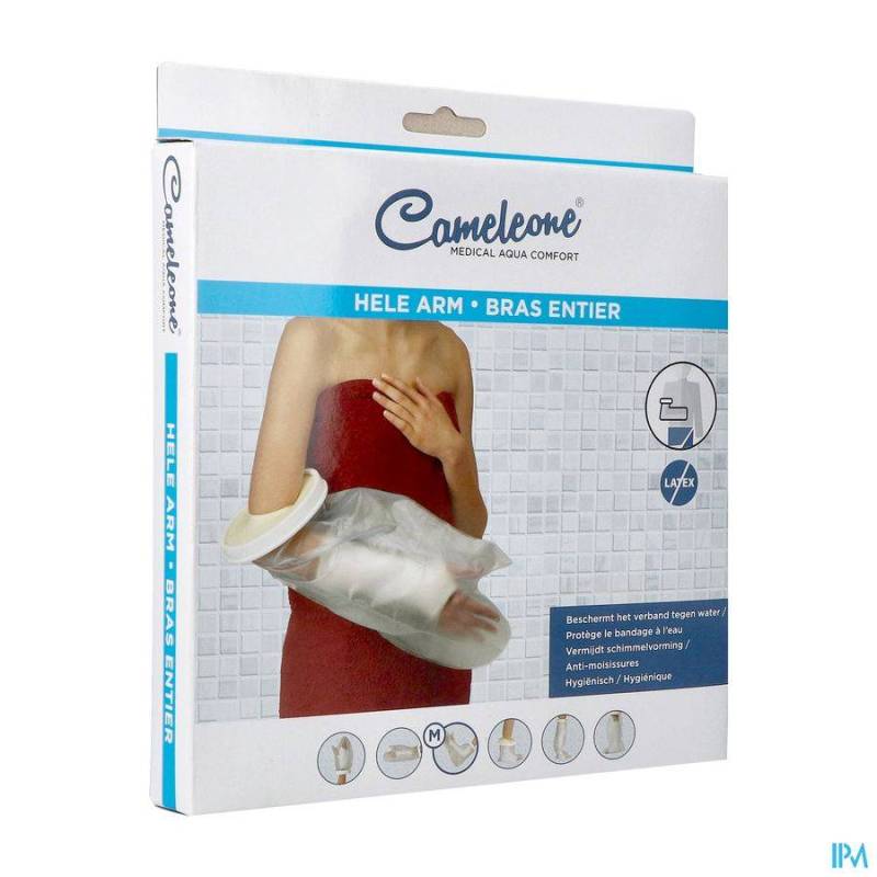 CAMELEONE AQUAPROTECTION BRAS ENTIER TRANSP M 1