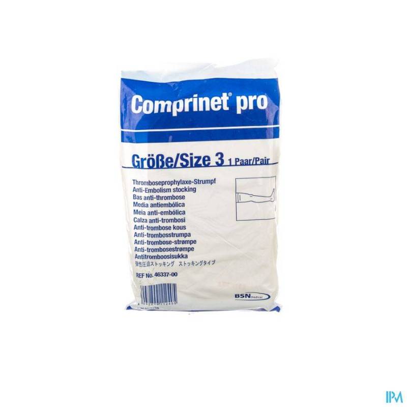 COMPRINET PRO THIGH BAS A/EMBOLIE T3 1PAIR 4633700