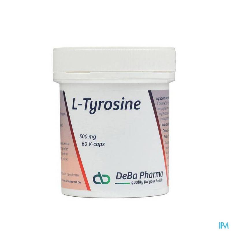 L-TYROSINE CAPS 60X500MG DEBA