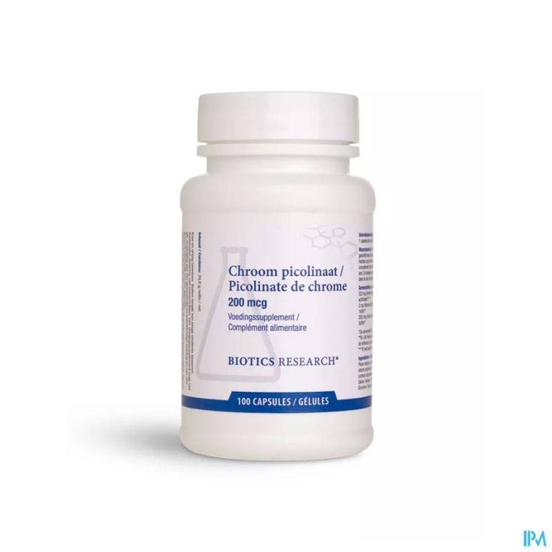 Chrome Picolinat 200y Biotics Capsules  100