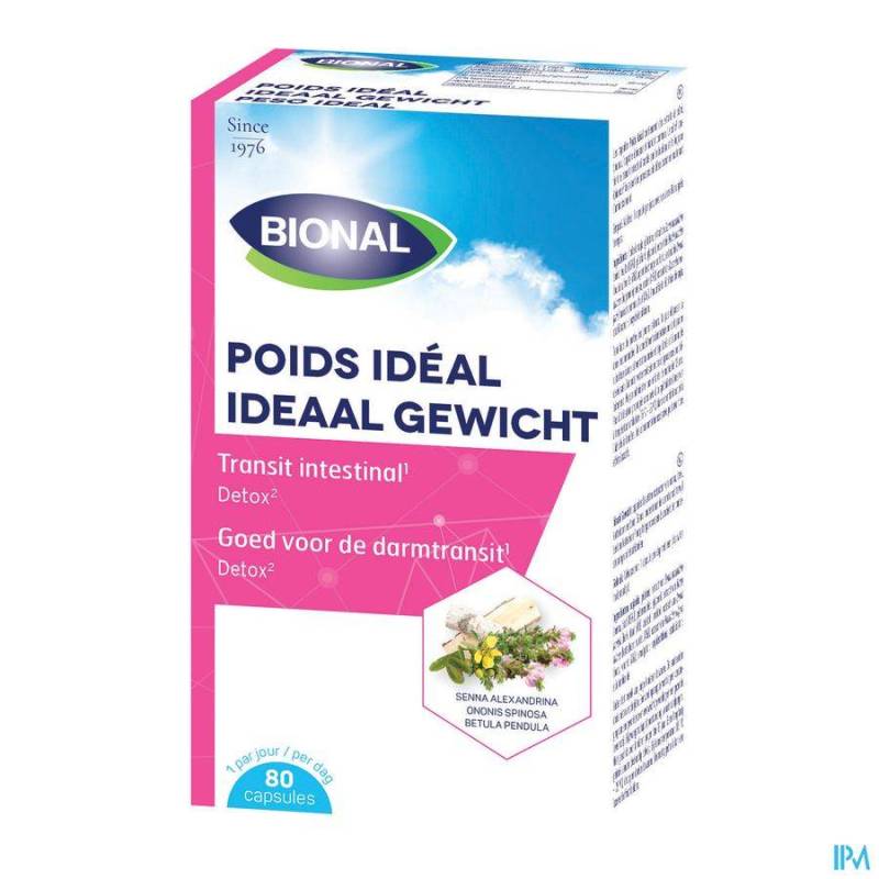 Bional Ideaal Gewicht Caps 80