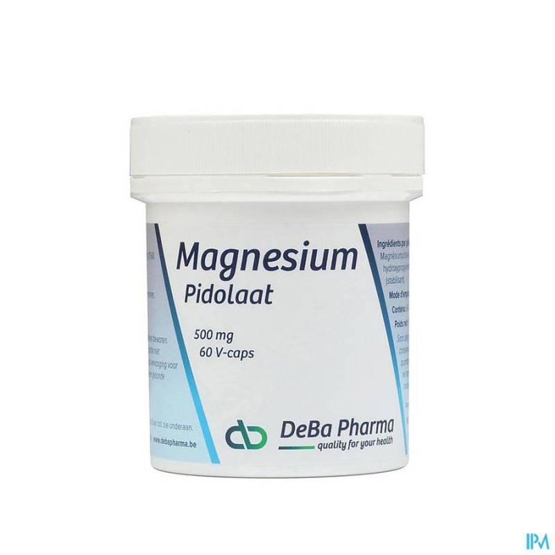 Magnesiumpidolaat V-caps 60x500mg Deba