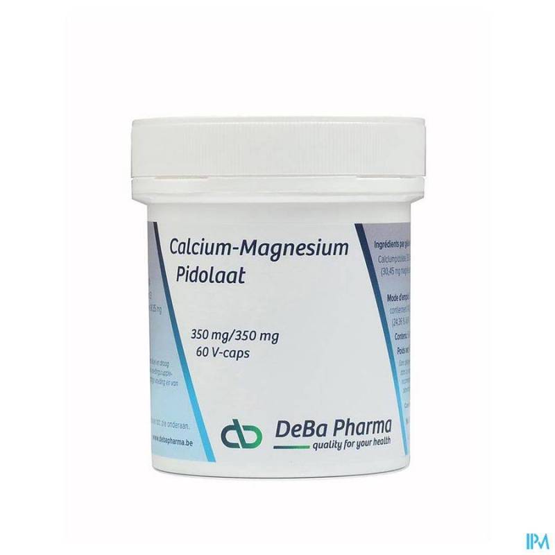 Calcium Magnesium Pidolaat 350/350mg V-caps 60