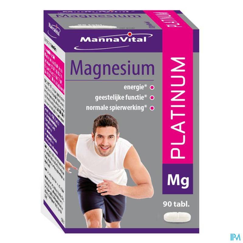 Mannavital Magnesium Platinum Nf Tabl 90