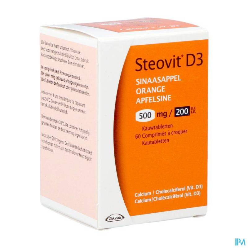 Steovit D3 500mg/200ie Comp 60