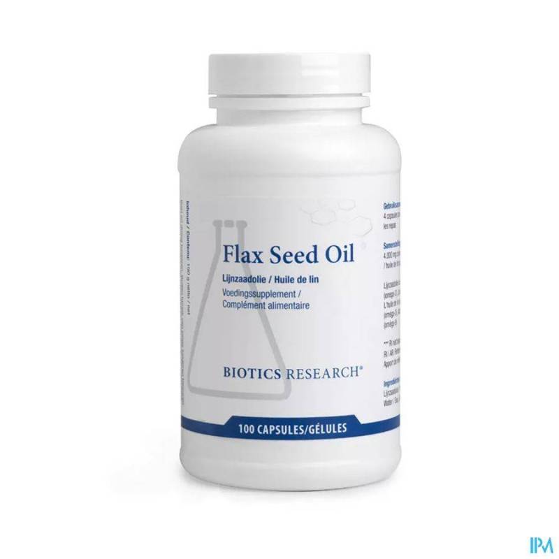 Flax Seed Oil Biotics Caps 100