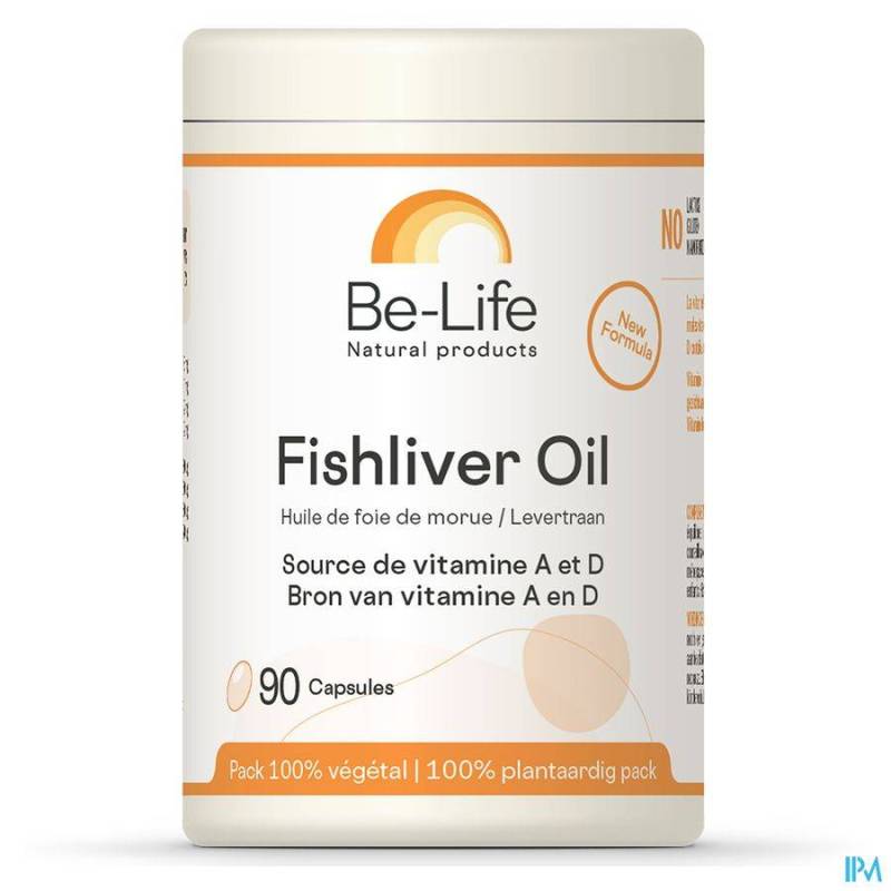 FISHLIVER OIL BE LIFE CAPS 90