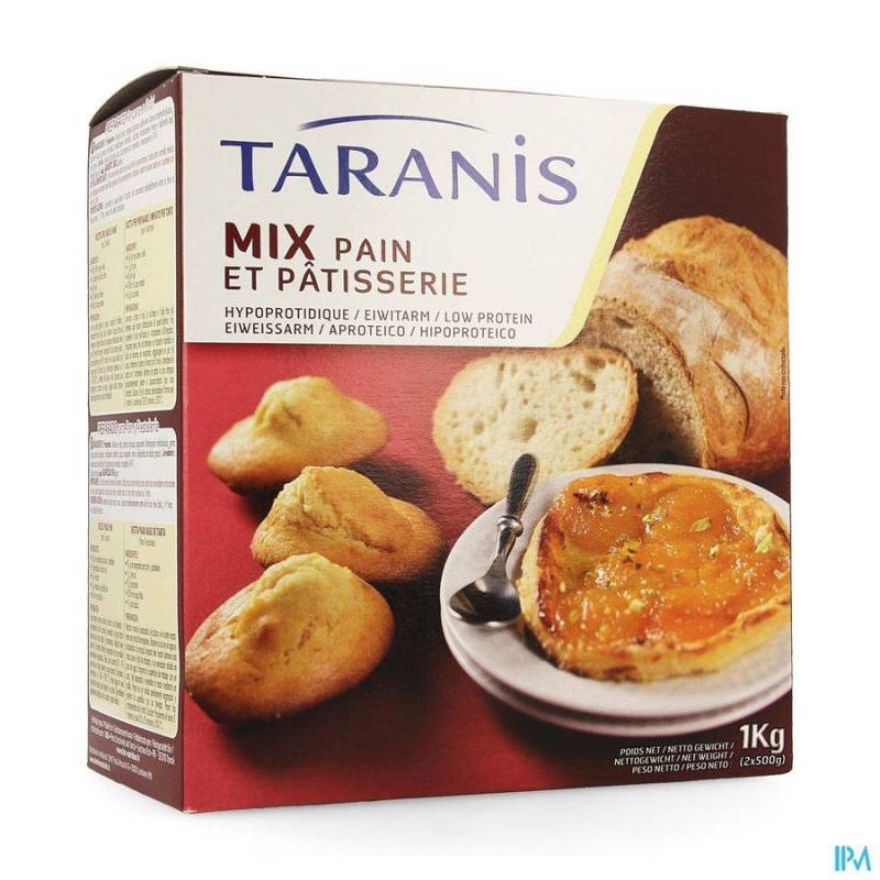 Taranis Mix Brood En Patisserie Poeder 2x500g