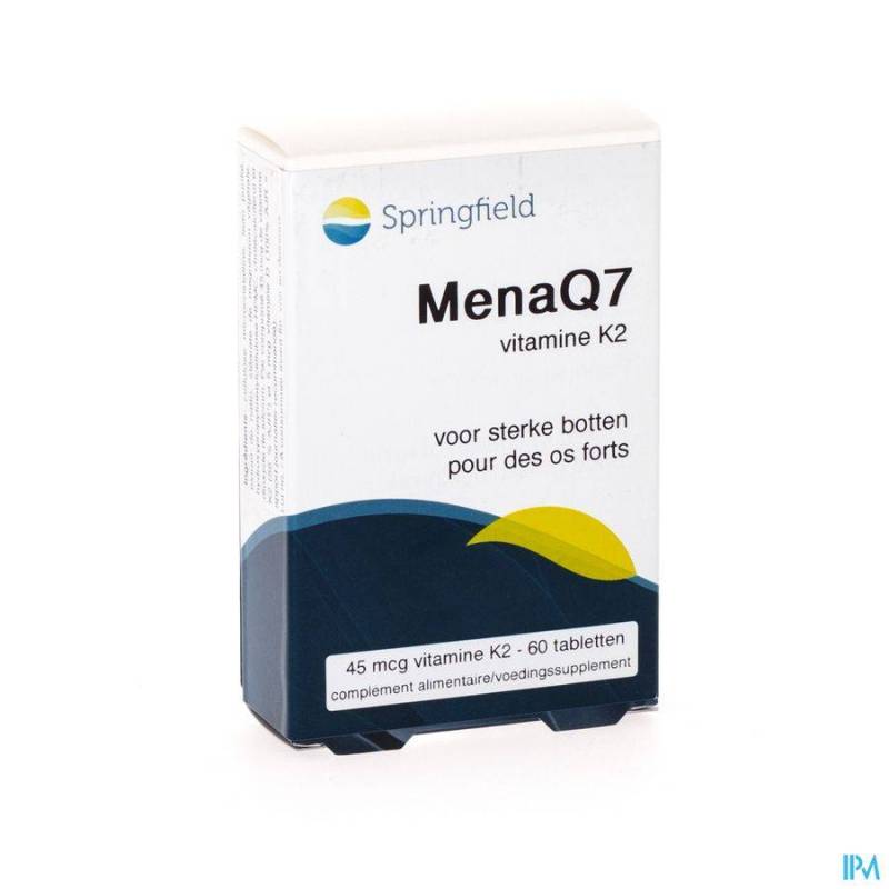 MENAQ7 45MCG VIT K2 SPRINGFIELD BLISTER TABL 60