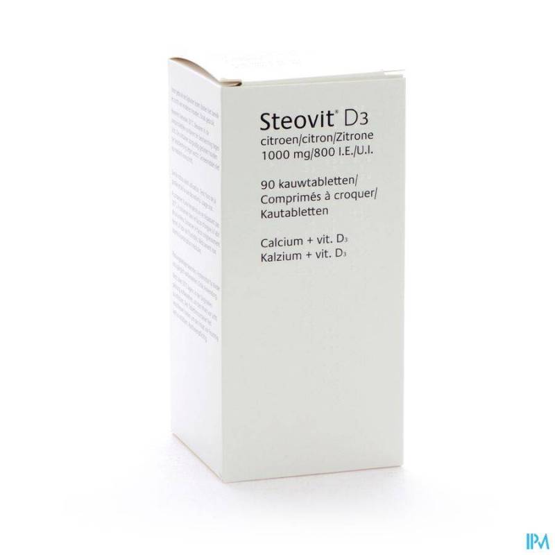 Steovit Forte 1000mg/800 Ie Tablcont 90