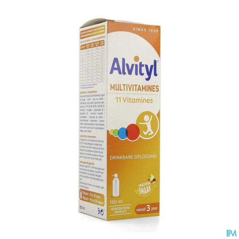 Alvityl Multivitaminen Siroop 150ml