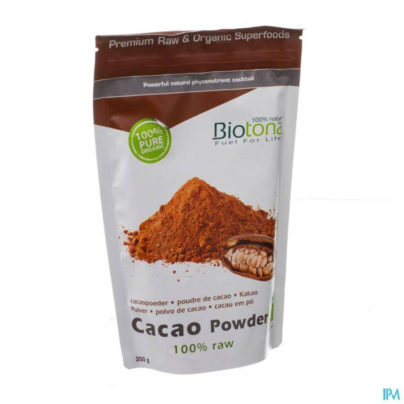 BIOTONA CACAO RAW POWDER 200G