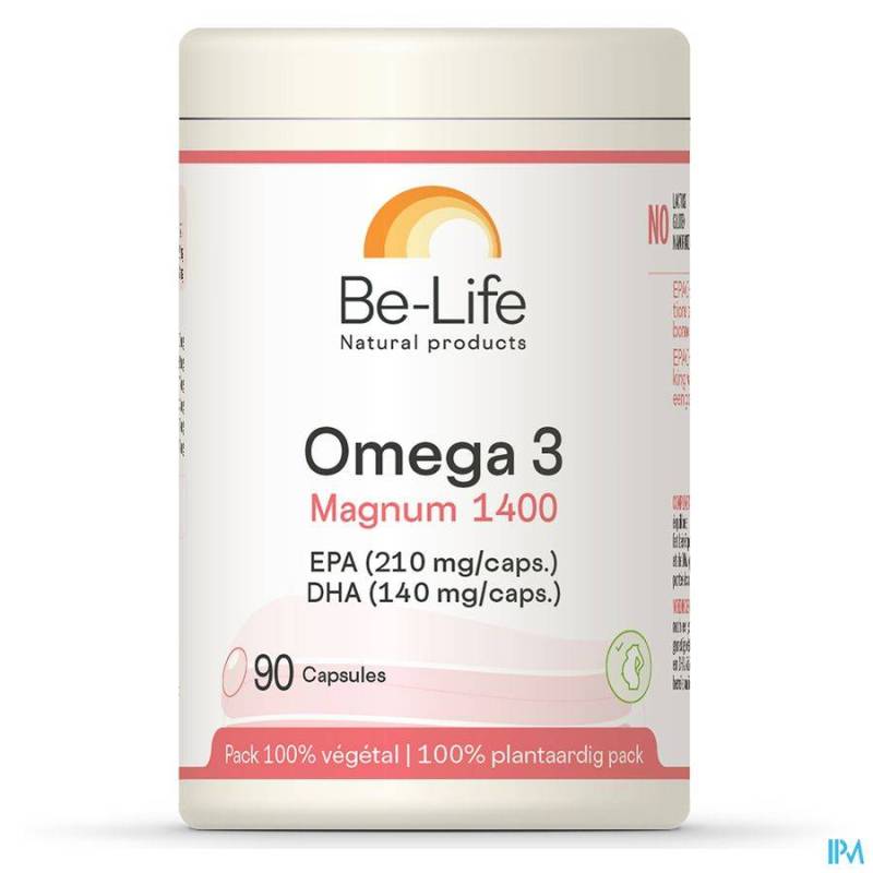 Be-Life Omega 3 Magnum 1400 90 Capsules