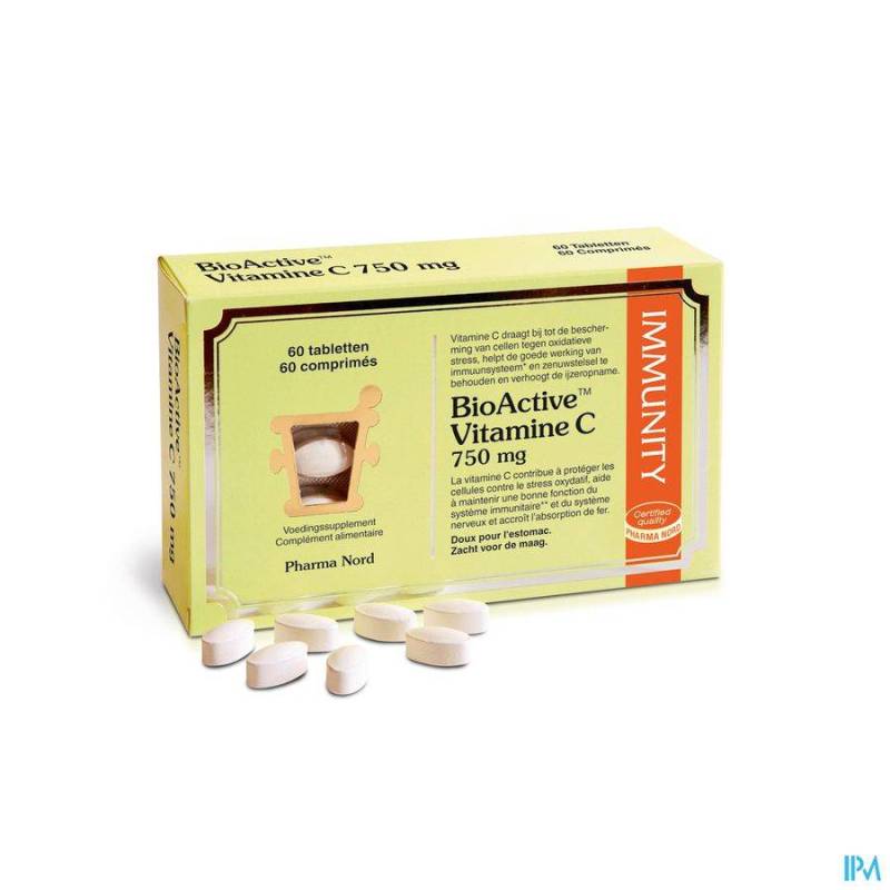 BIOACTIVE VITAMINE C 750MG TABL 60