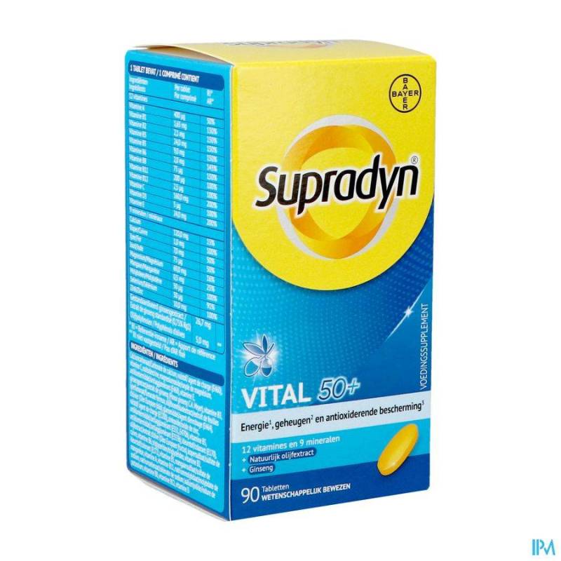 Supradyn Vital 50+ 90 Tabletten