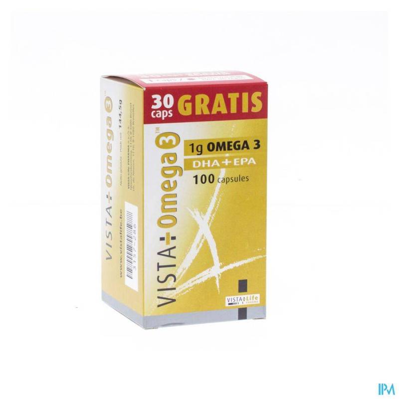 VISTA OMEGA 3 CAPS 70+30 GRATUIT PROMO