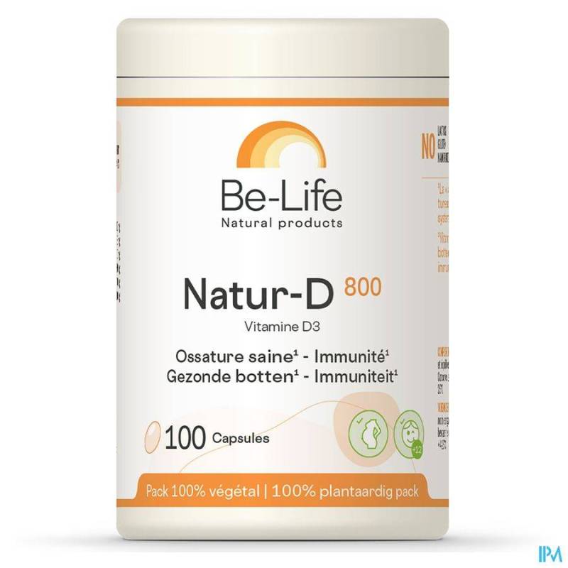 Be-Life Natur D 800 100 Capsules