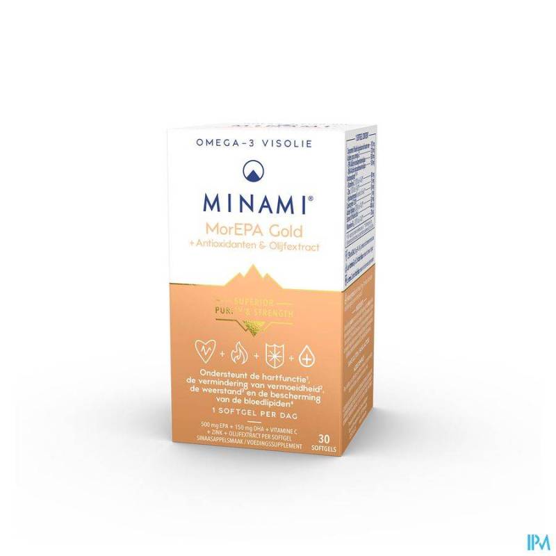 MINAMI MOREPA SMART FATS GOLD SOFTGELS 30