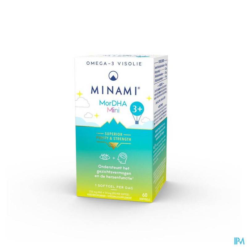 MINAMI MOR DHA MINI POT SOFTGELS 60