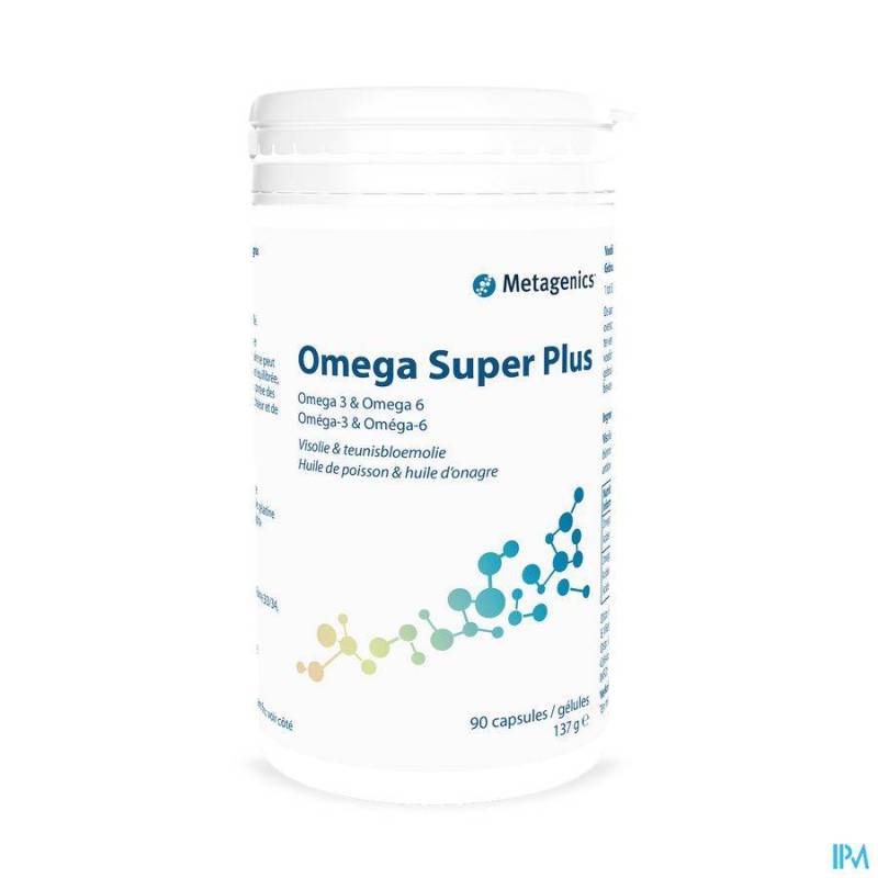 Omega Super Plus Pot Capsules  90 19752 Metagenics