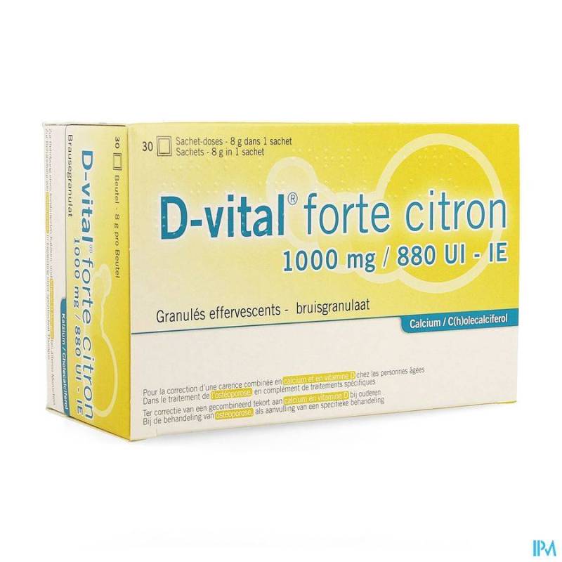 D Vital Forte Citroen 1000/880 30 Zakjes