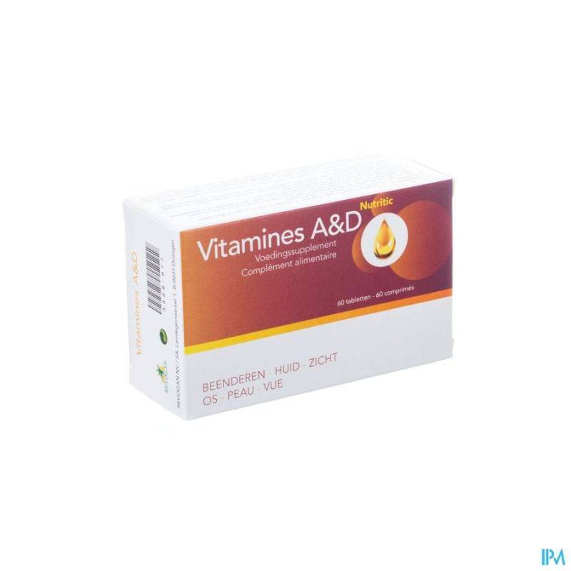 VITAMINES A&D NUTRITIC COMP 60 7387