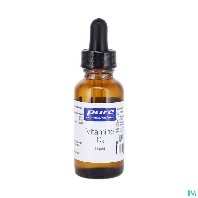 Pure Encapsulations Vitamine D3 Liquid 22,5ml