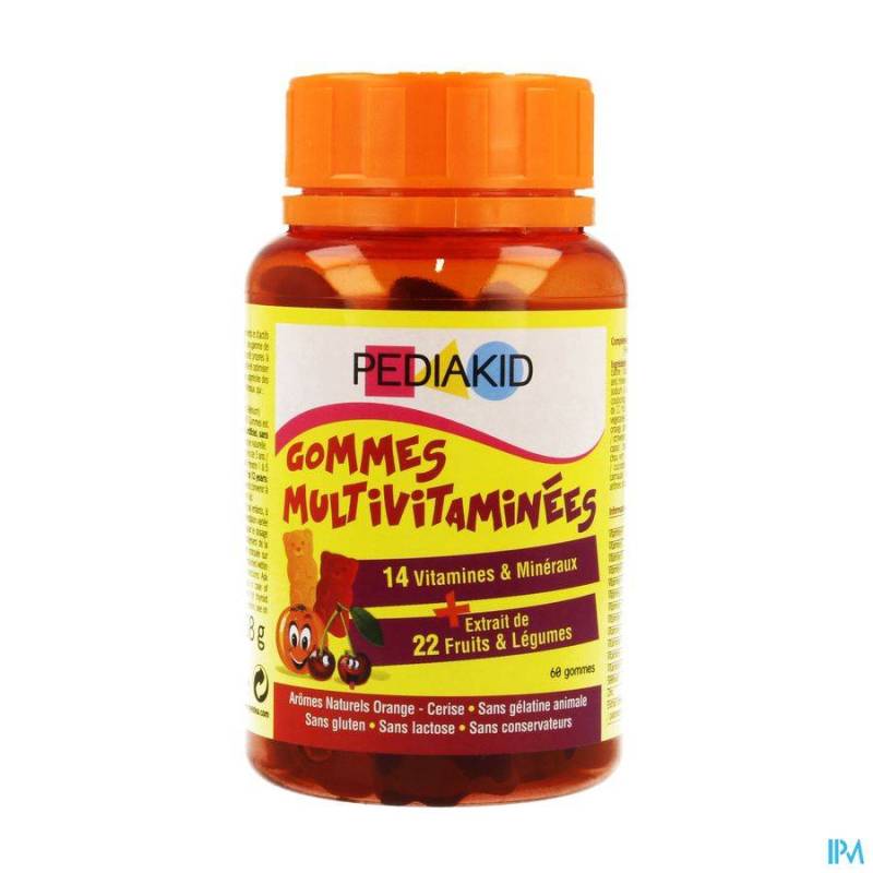 PEDIAKID GUMMIES MULTIVITAMINES 60