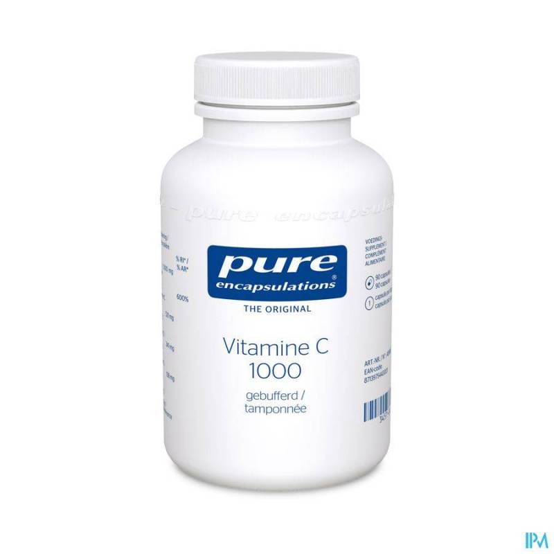 Pure Encapsulations Vitamine C 1000 Gebufferd 90 Capsules