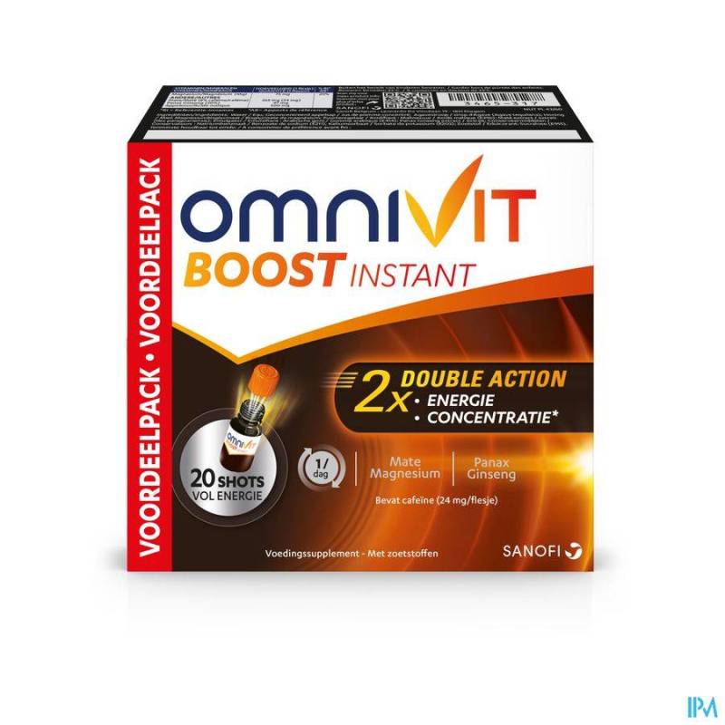 OMNIVIT BOOST INSTANT FL 20X15ML