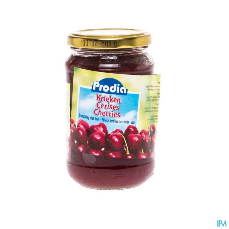 PRODIA CONFITURE CERISES + FRUCTOSE 370G 6093