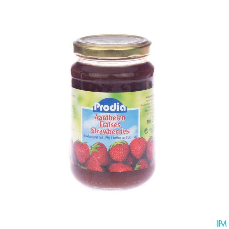 PRODIA CONFITURE FRAISES + FRUCTOSE 370G 6090