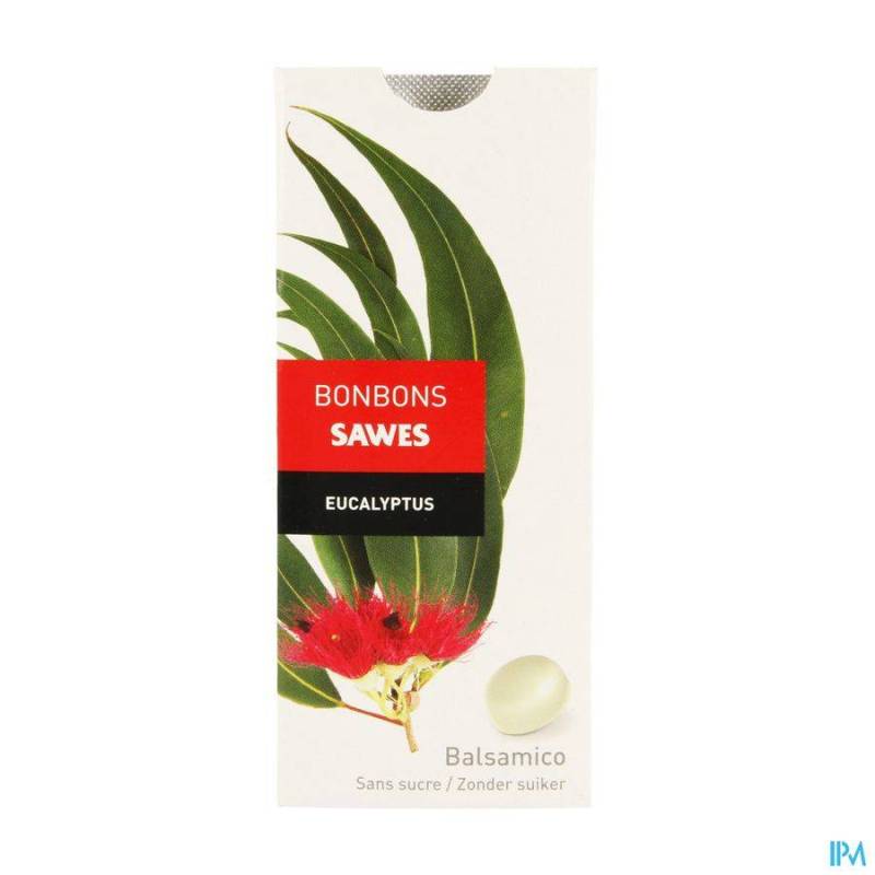 SAWES BONBON EUCALYPTUS SS BLIST 10