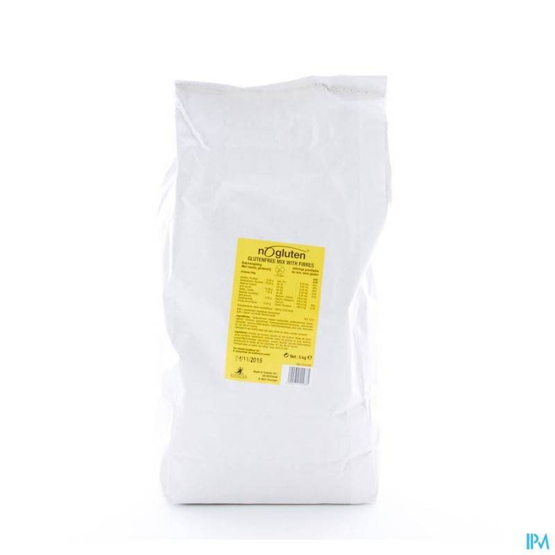 Nogluten Broodmix + Vezels 5kg 5588