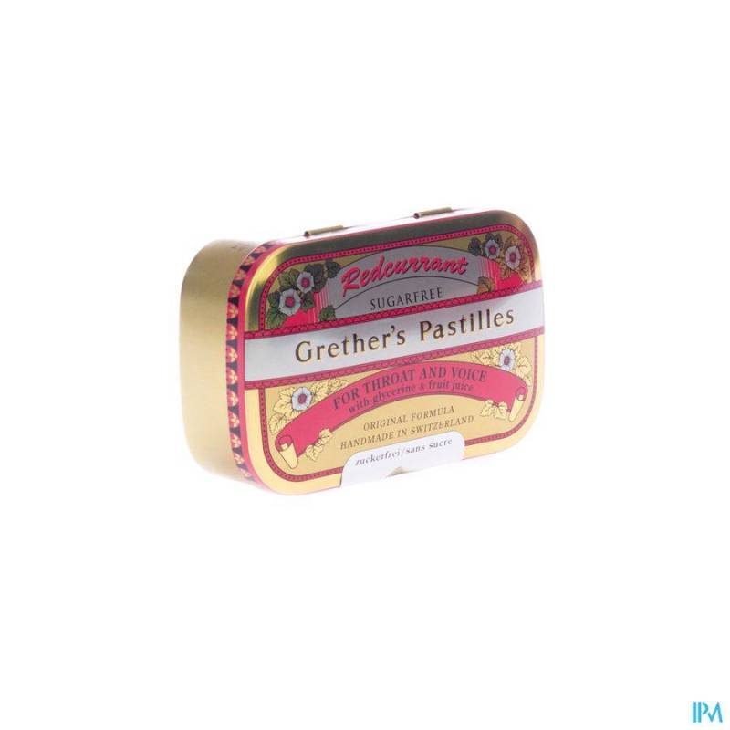 REDCURRANT GRETHERS SUGARLESS VIT C 110G