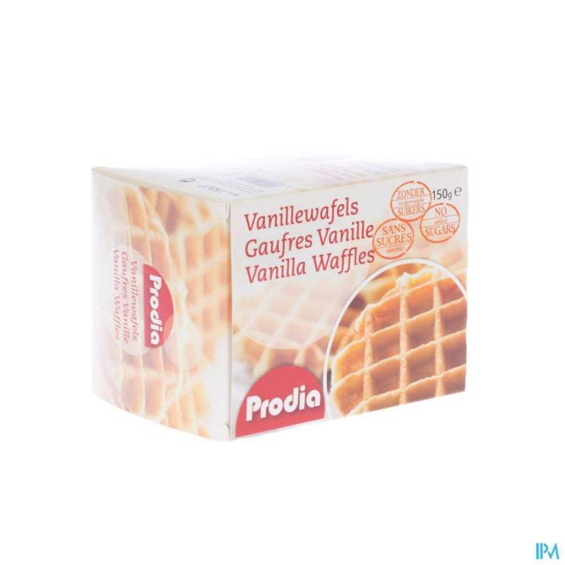 PRODIA GAUFRE VANILLE + EDULCORANT 150G 5687