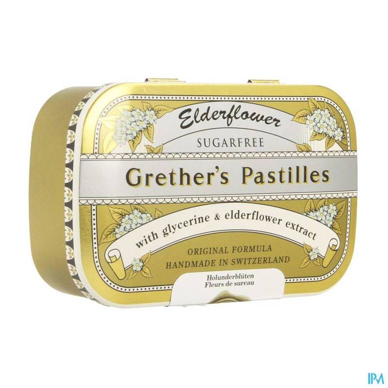 Grether's Elderflower Vlierbes-vruchtensap Zs 110g