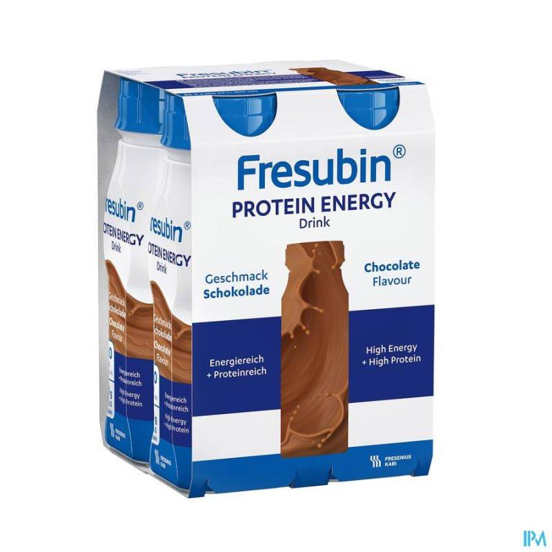 Fresubin Protein Energy Drink Chocolade Fl 4x200ml