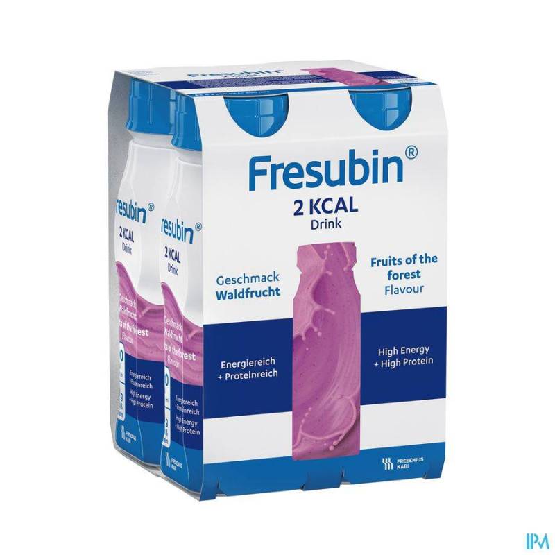 Fresubin 2kcal Drink Bosvruchten Fl 4x200ml