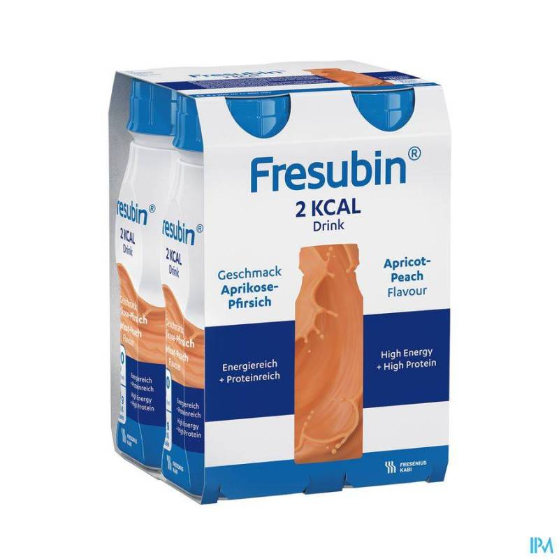 FRESUBIN 2KCAL DRINK PECHE-ABRICOT EASYBOT.4X200ML