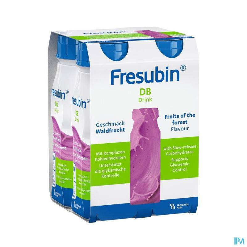 Fresubin Db Drink Bosbessen 4x200ml