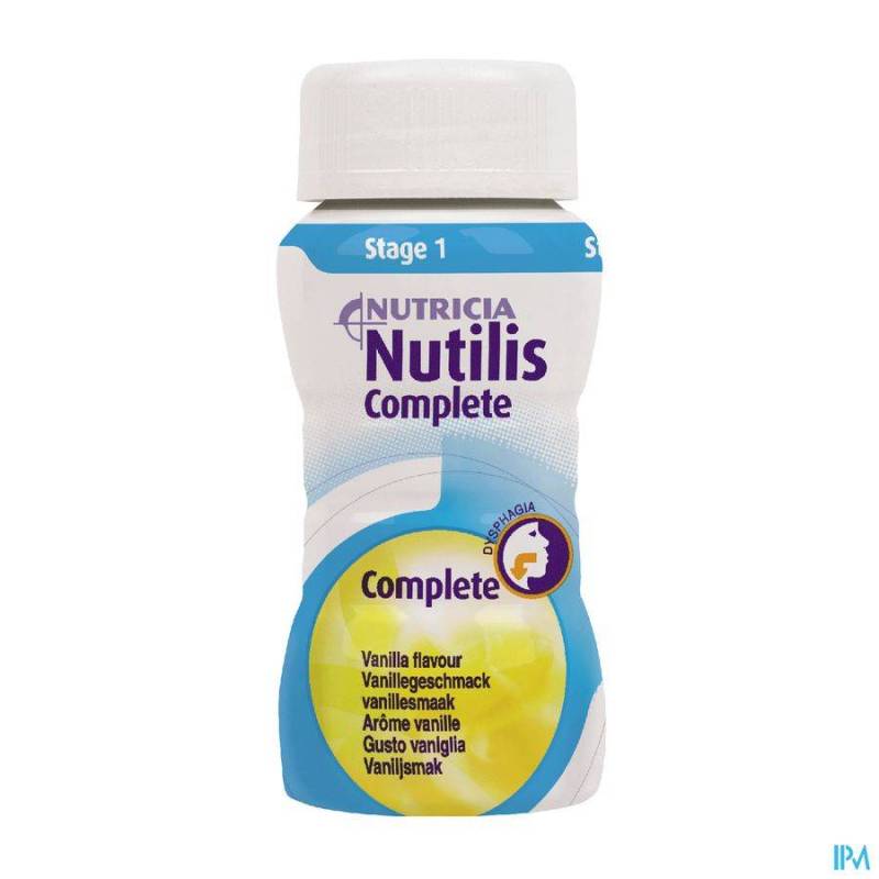 Nutilis Complete Stage 1vanille Flacon 4x125ml