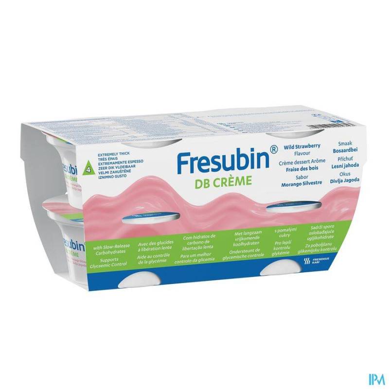 Fresubin Db Creme Bosaardbei 4x125g