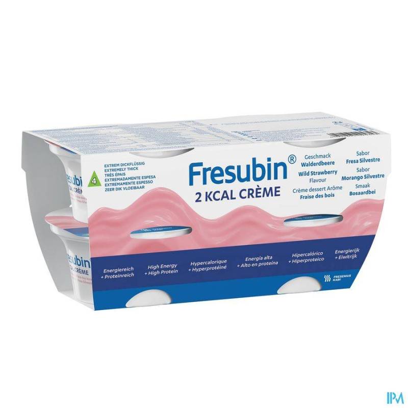 Fresubin 2kcal Creme Aardbei 4x125g